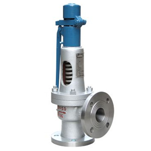 Spring loaded low lift safety valve with aleverA47H