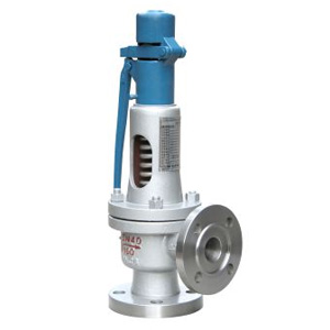 Spring loaded low lift safety valve with a leverA47Y