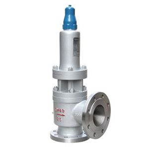 Closed spring full type safety valve with a radiatorA40Y