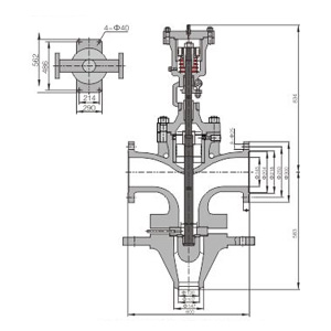 High pressure main safety valveA69Y