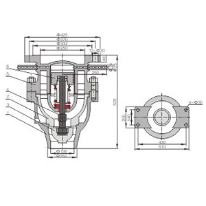 High pressure main safety valveA69Y